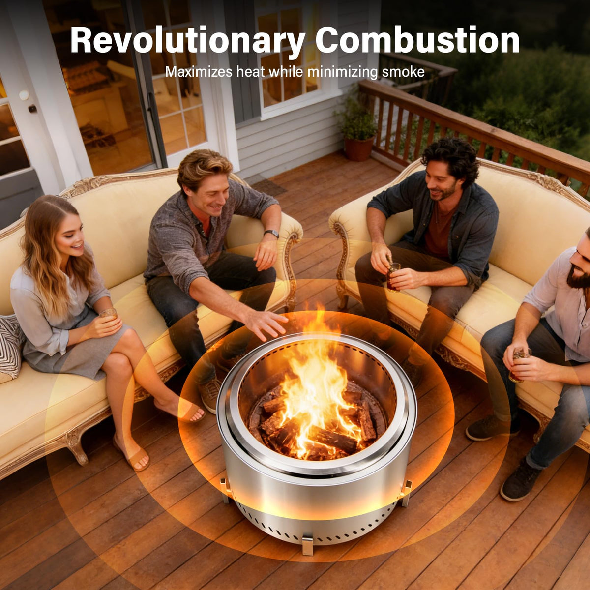 HGD compare 20-inch and 28-inch fire pits for versatile entertaining