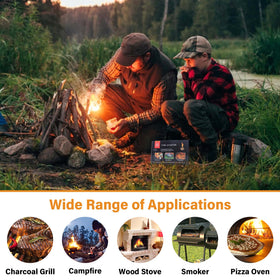 HGD outdoor fire pit and camping fires started with compact squares