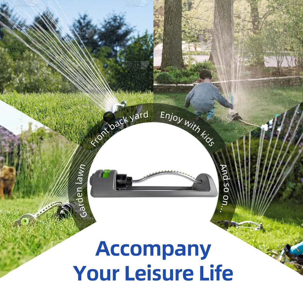 Durable HH Together sprinkler stays in place under higher water pressure.