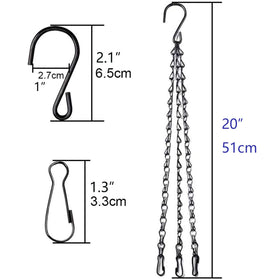 HHTHH chain closeup shows heavy-duty iron with rust-resistant coating
