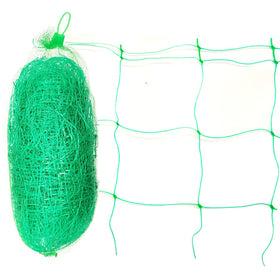HHTHH Green Garden Trellis Netting 100ft supports climbing plants and saves garden space.
