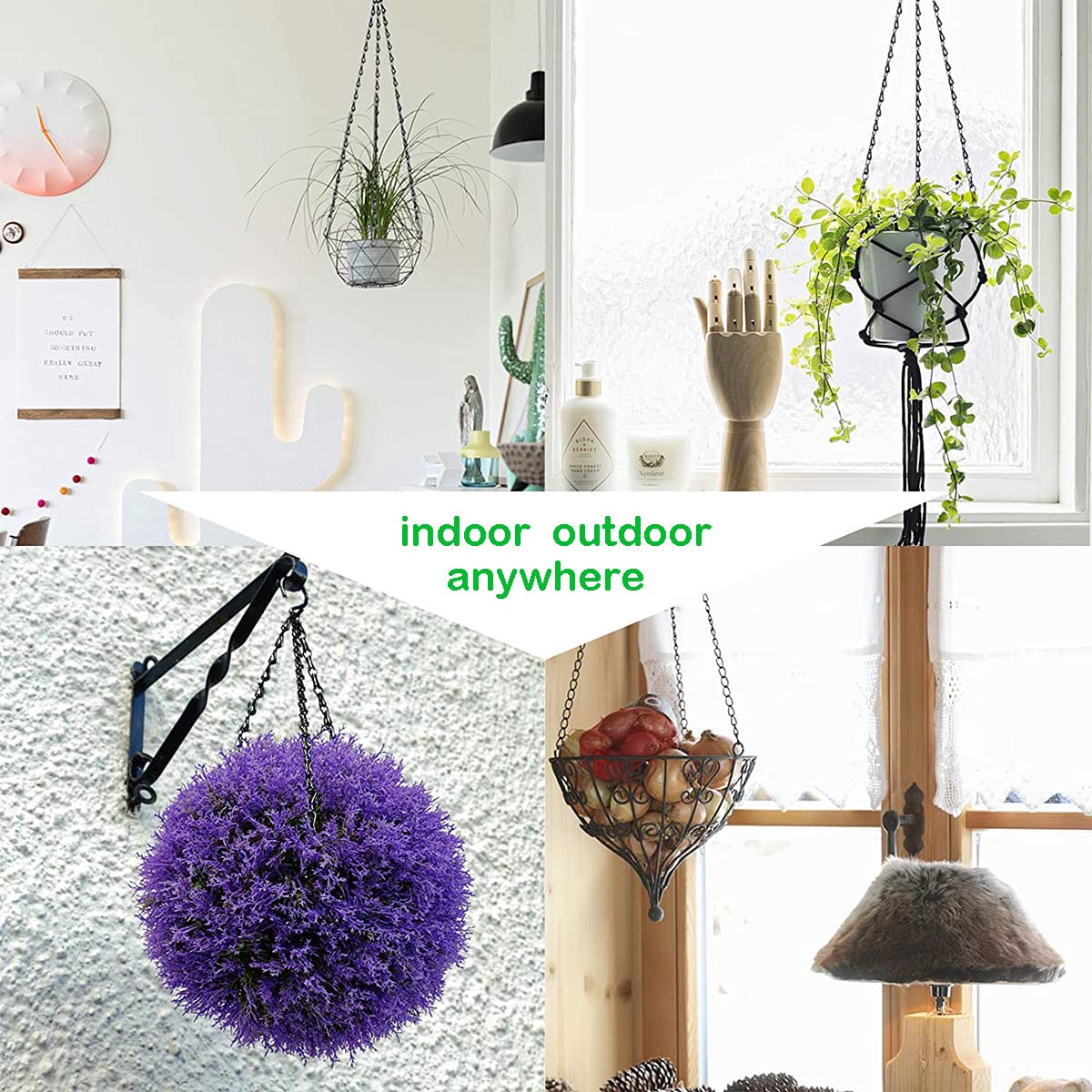 HHTHH multipurpose hanging chain for plants, lanterns, wind chimes and ornaments