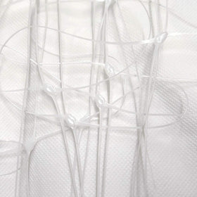 HHTHH White Trellis Netting strong weave under load for climbing vegetables.