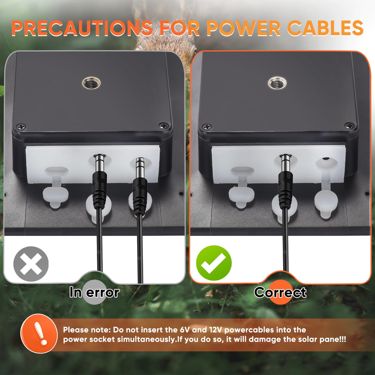 Hhuiyu portable kit provides reliable energy for trail camera surveillance.