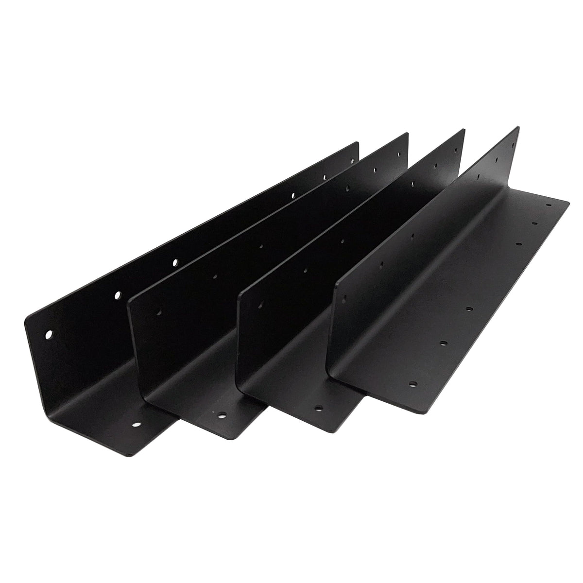 Hi Flame 2 mm thick brackets provide durable framing with a slim profile.