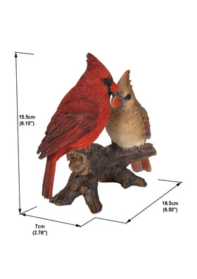 HI-LINE garden cardinal bird figurine makes a thoughtful gift and focal point