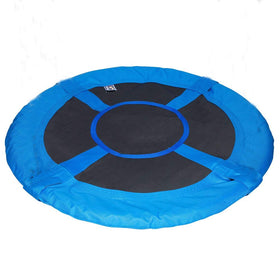 HI SUYI 600D oxford fabric panel protects a swing seat from weather