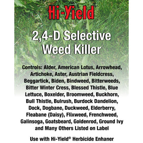 Hi-Yield 21416 label shows application rates and guidelines.