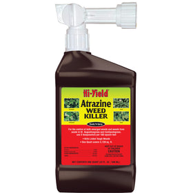 Hi-Yield Atrazine RTS bottle ready-to-spray for lawn weed control.