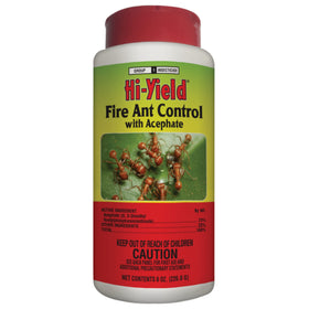 Hi-Yield Fire Ant Control Acephate granules treat mounds for season-long protection.