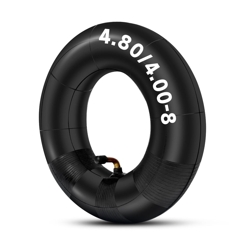 HIAORS 4.80/4.00-8 inner tube for wheelbarrows with durable puncture resistance.