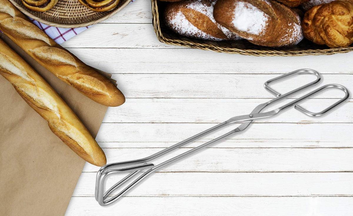 Hiash dishwasher-safe tongs simplify cleanup after grilling, frying, or serving