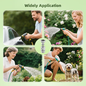 Hibbent durable brass quick-fit for reliable outdoor watering.