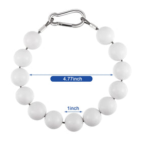 Hicarer beaded flag holder ring details for durable use