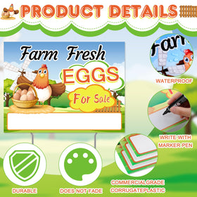 Hicarer weatherproof corrugated plastic sign withstands outdoor conditions