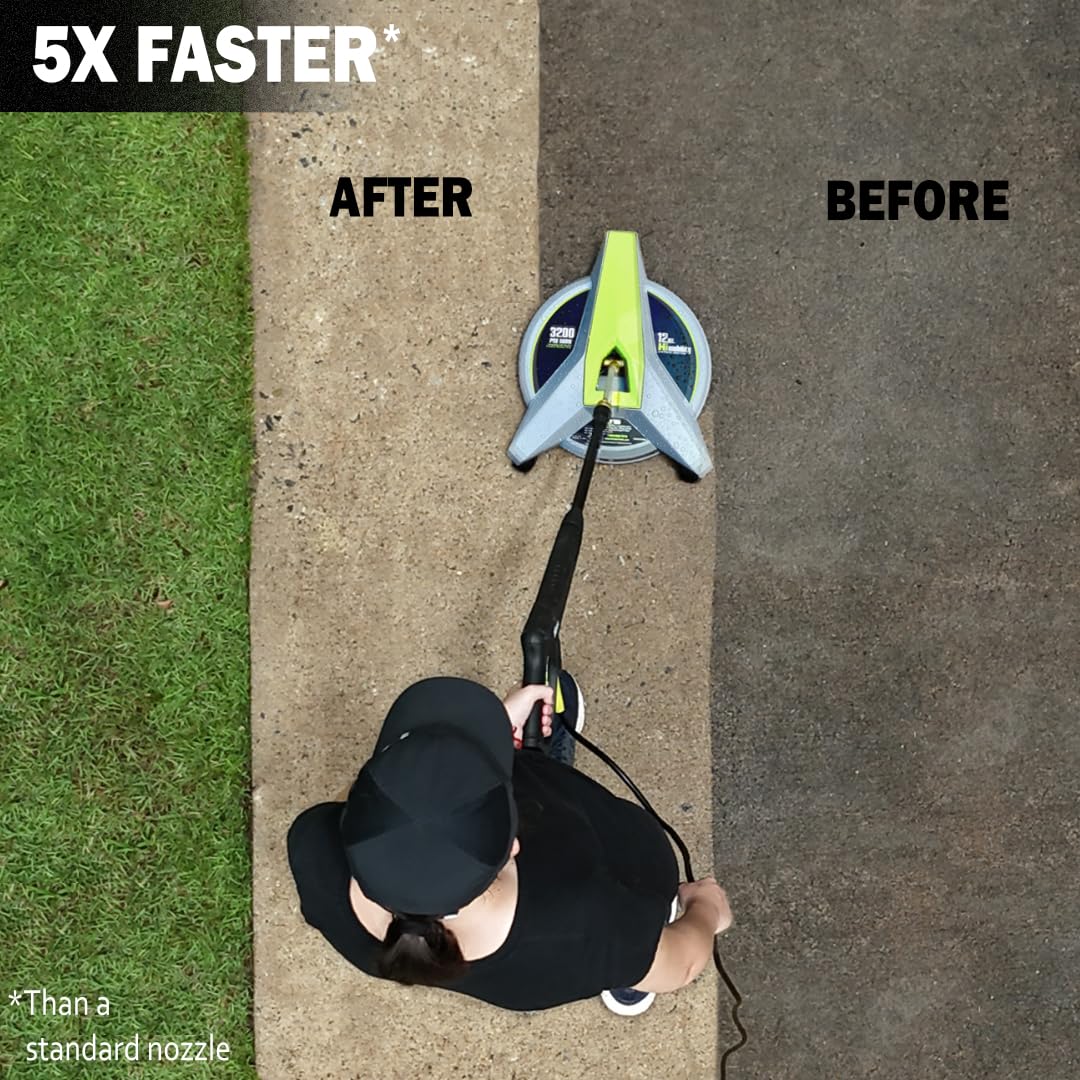 Hiclean quick-connect 1-4 inch fitting enables easy setup with electric wands