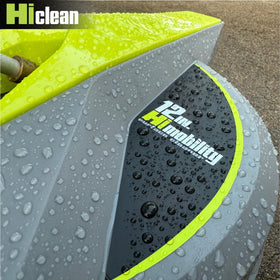 Hiclean three-wheeled mobility design enhances maneuverability on concrete