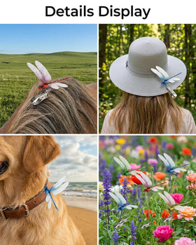 Hideno Dragon Fly Clip weather-resistant finish endures sun and rain.