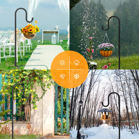 HIEDUYT adjustable height setup tailors garden displays quickly.