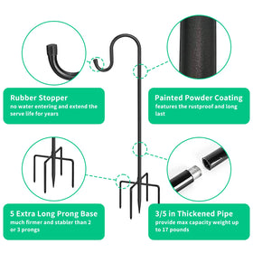 HIEDUYT solar light hanger for ambient evening illumination.
