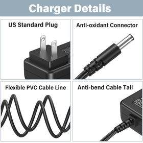 HIENADTOR 21V output ideal for Saker SK1804D batteries