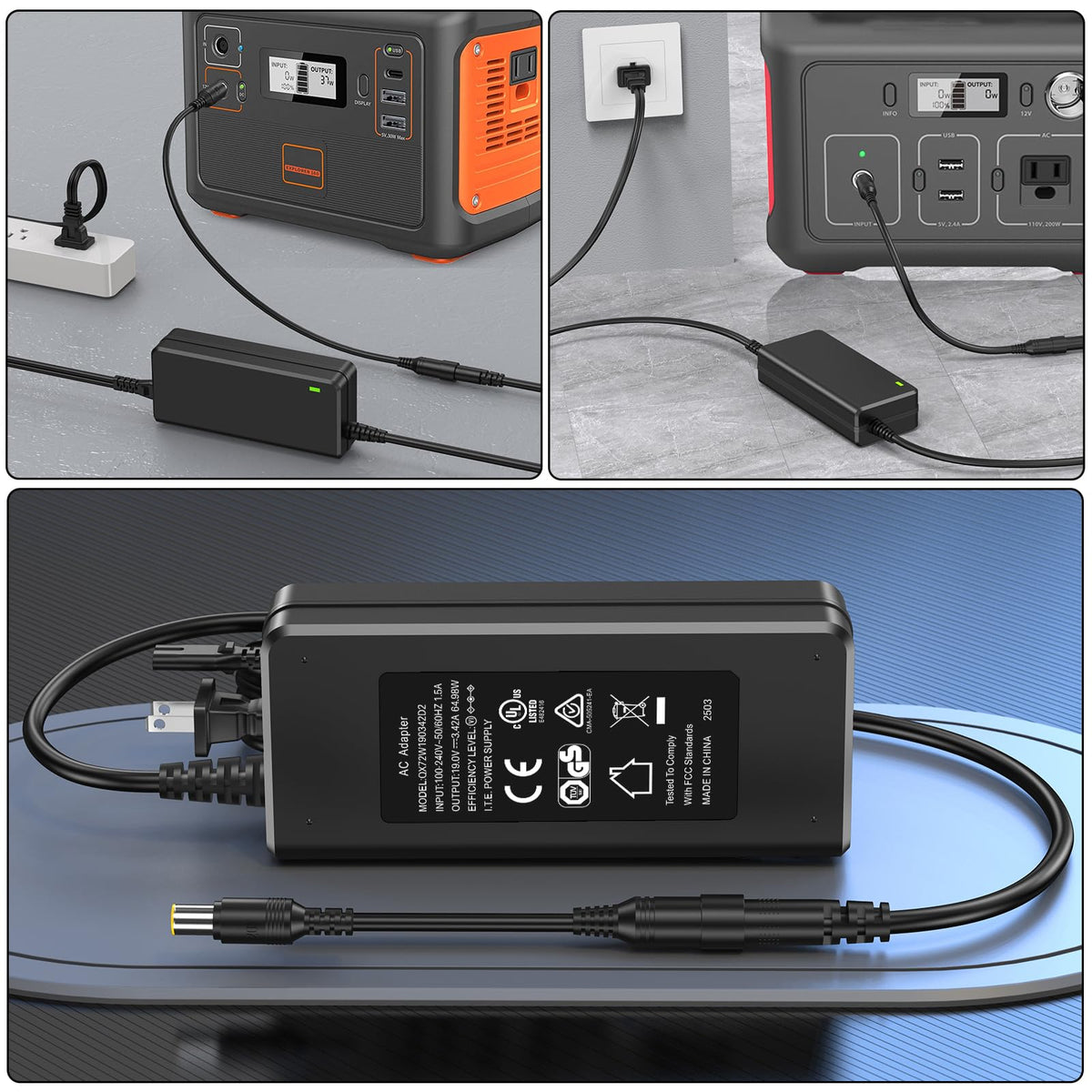 HIENADTOR UL-certified safety helps prevent overcurrent and temperature issues.
