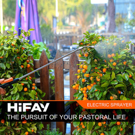 HIFAY ES4 adjustable spray patterns from mist to stream for versatility.