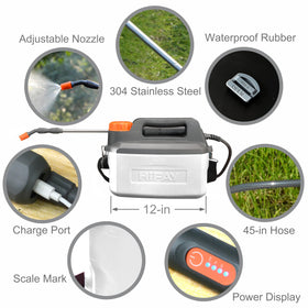 HIFAY ES4-PRO retractable wand extends to 28 inches for hard-to-reach spots.