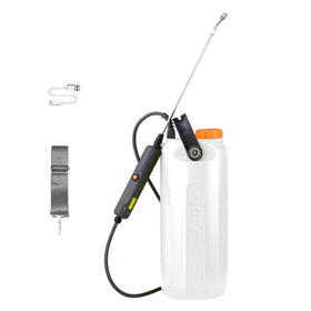HIFAY ESX-8 electric sprayer with 2-gallon tank for efficient garden watering.