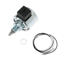 HiFeedor fuel shut-off solenoid front view for quick engine shutdown and easy installation.