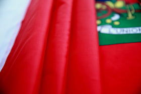 High Supply Haiti flag 3x5 double stitched edges enhance durability for regular handling.