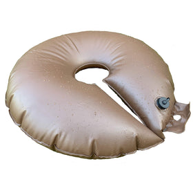 Highlight 20-gallon watering ring shown from the side for deep root hydration benefits.