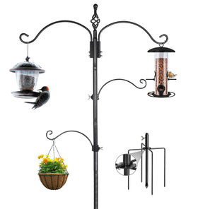 Highpro Bird Feeding Station 63-inch pole boosts backyard birdwatching