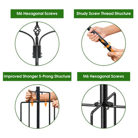 Highpro gift-ready bird feeding station enhances any outdoor space.