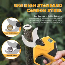 highsam brushless motor and SK5 blades deliver durable, efficient cuts