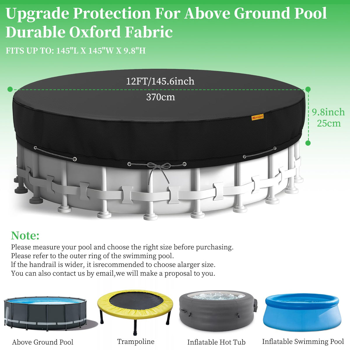 HIGHTQURO 420D upgrade protection closeup shows durable fabric and stitching.