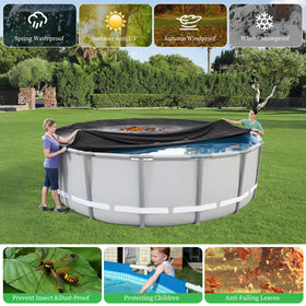 HIGHTQURO weather-proof dust-seal emphasizes protection from rain and leaves.
