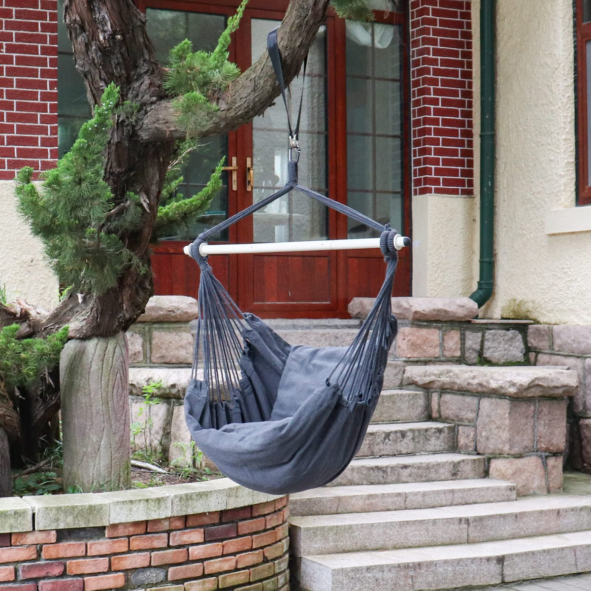 Highwild hammock chair anti-slip rings keep rope secure