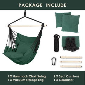 Highwild hammock chair relaxed sway in a sunny outdoor space