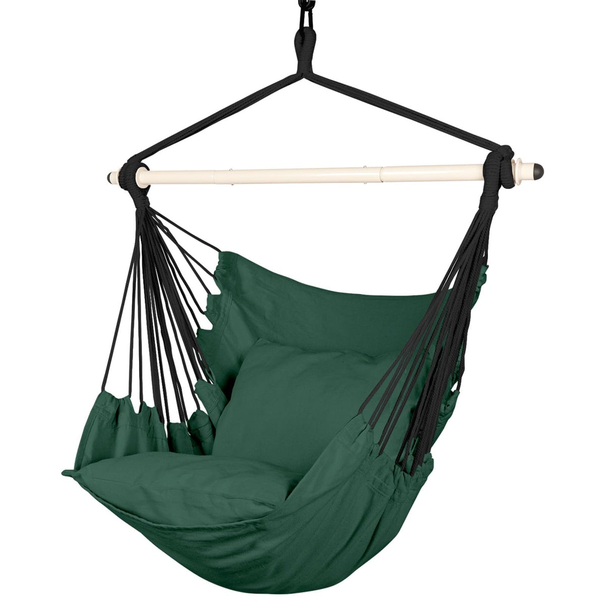 Highwild hammock chair rope swing setup for easy outdoor or indoor hanging