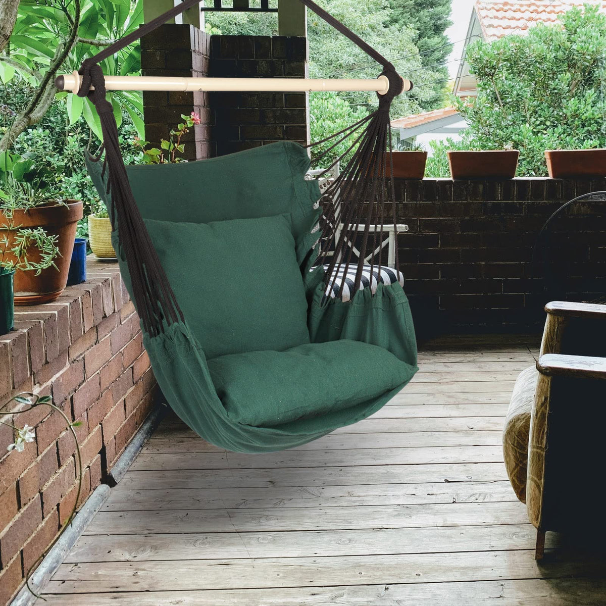 Highwild hammock chair steel spreader bar for stable seating