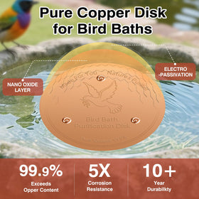 HIGHYEAH patina protective layer forms over time on copper surface.