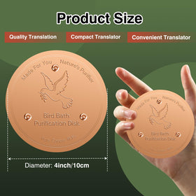 HIGHYEAH three-point support design securely holds the copper disc in place.