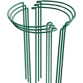 HiGift 6-pack 24-inch plant stakes provide sturdy support for tall plants.