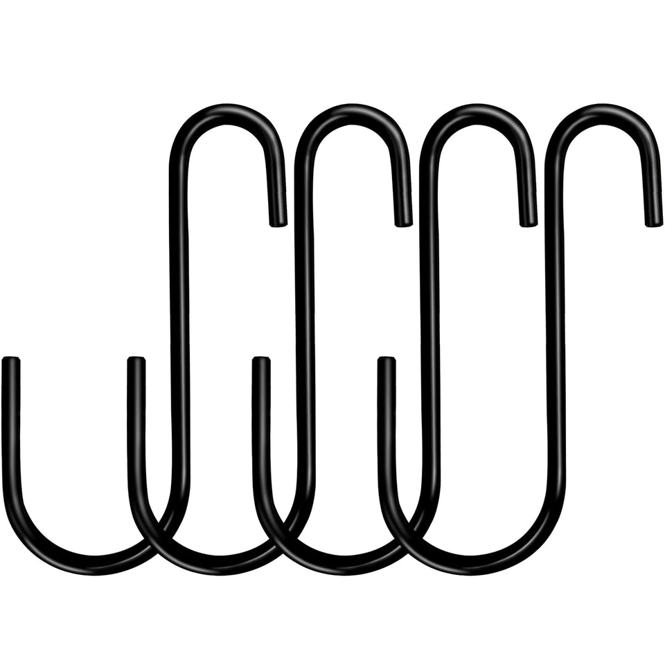 HiGift 6-inch heavy-duty S hook for outdoor hanging, supports up to 100 lbs.