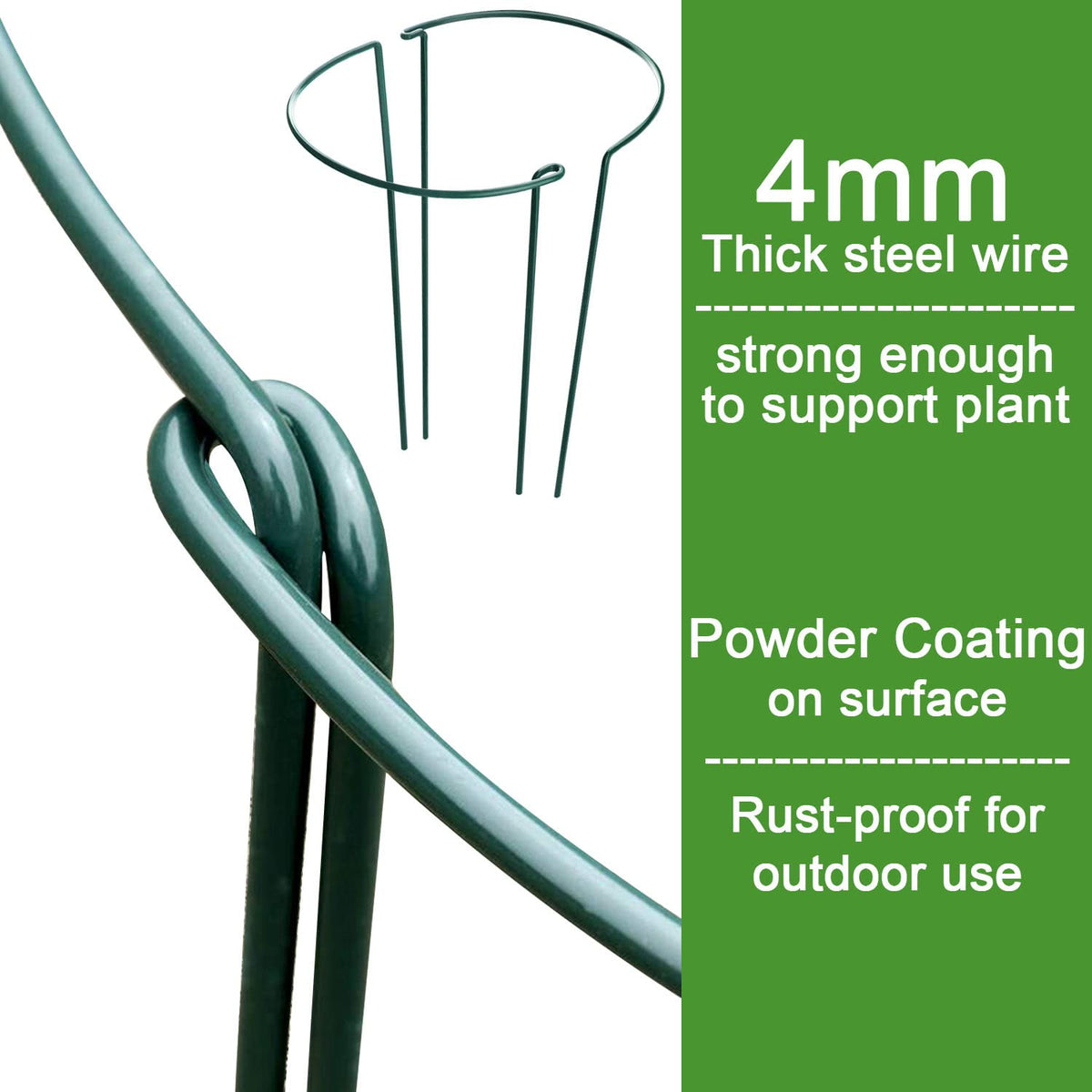 HiGift border stake helps maintain neat pathways without drawing attention