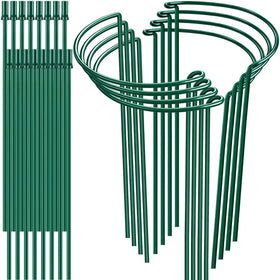 HiGift half-round plant stake 16in securing stems for upright growth