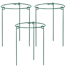 HiGift Peony Cages ground stake assembly provides stable outdoor support.