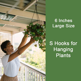 HiGift wind chimes hook offers sturdy outdoor hanging for decorative sound.