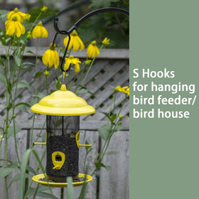 HiGift garden tools S-hook keeps tools organized and accessible.